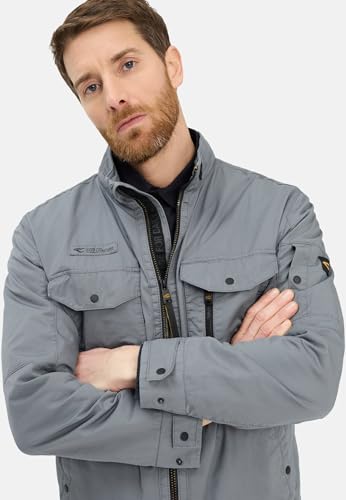 Veste homme camel active bleu tempête protégeant du vent frais - 5