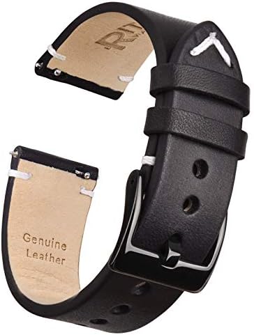 20mm Classic Genuine Leather Watch Bands Christmas Stocking Stuffers Quick Release Vintage Leather Watch Straps Compatible with Timex Weekender Watch for Men