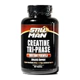 Super Premium Tri-Phase Creatine a Combination of Three Types of creatine for Maximum Results Without All The Negatives