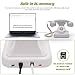 Audio Guest Book Wedding Phone can Record Customized Audio Guest Books for Weddings, banquets and Parties, and it Supports Playing Guests' Voice Message Information on The Device Itself.White
