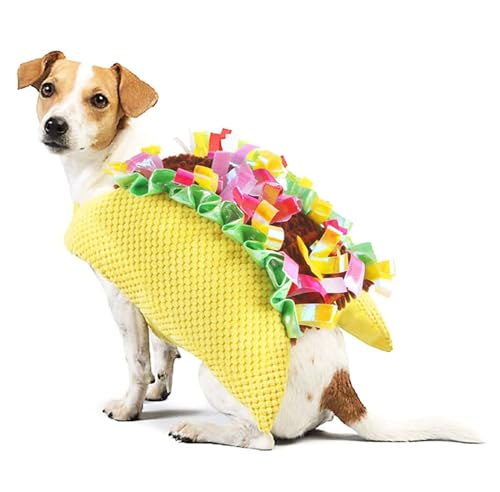 Costume de hamburger pour chat et chien idéal pour vos photos de fête de Halloween