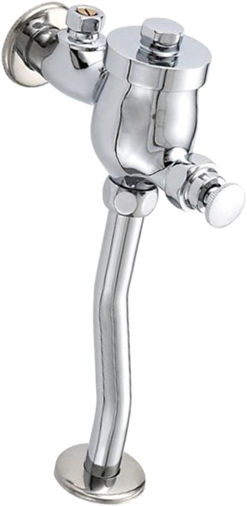 Energy Saving Manual Delay Urinal Flush Valve with Adjustable Size and Multi-layer Plating - High-grade Alloy Construction - Eco-friendly and Cost-saving - Small with adjustment