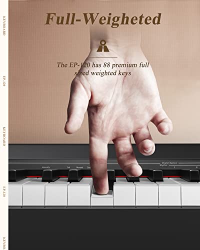 Eastar Piano Numérique 88 Touches Pondérées, Tactile Panneau, Clavier Électrique Pleine Taille pour Débutant avec Pédale… - Les Beatles, Paul McCartney, John Lennon, RIngo Starr, George Harrison Eastar Piano Numérique 88 Touches Pondérées, Tactile Panneau, Clavier Électrique Pleine Taille pour Débutant avec Pédale… – Image 5