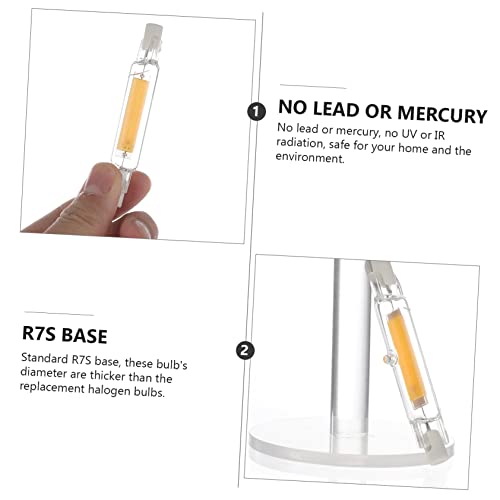 Labrimp Horizontal Double-Ended Lamp Oven Light Bulb Led Headlight Bulbs Halogen Flood Light Bulbs Brightest Halogen Bulbs Double Ended Led Tubes Double Ended Led Tube Lights Halogen Lamp #TOP5