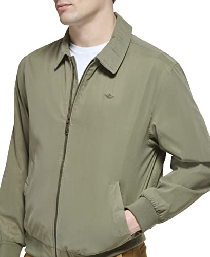 Image of Dockers Men's Microtwill Golf Bomber Jacket