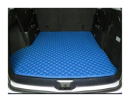 Tapis de coffre sur mesure bleu haut de gamme pour véhicule A7
