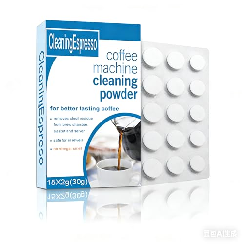 Nespresso Descaling & Cleaner Sage & Breville Coffee Machine & Espresso Machine Cleaning Tablets 15 Count