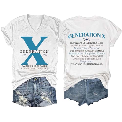 Generation X T Shirt Raised on Hose Water Shirt Trauma...