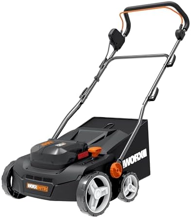 WORX Scarificateur et aérateur sans Fil 40V WG855E.9, Jusqu'à 400...