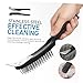 NAMOARLY Stainless Steel Wire Cleaning Brush Set 4 Pieces Heavy Duty Industrial Brush for Cleaning Rust Removal Scrubbing Polishing Versatile Use