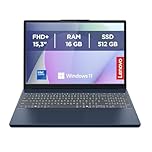 Lenovo IdeaPad Slim 3 Notebook 15,3” WUXGA (1920x1200), Intel Core 7 240H, 16GB RAM, 512GB SSD, Windows 11 Home, WiFi 6 - Cosmic Blue