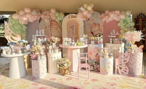 Cobertor doble cara para soporte de arco de fondo floral miniatura 5