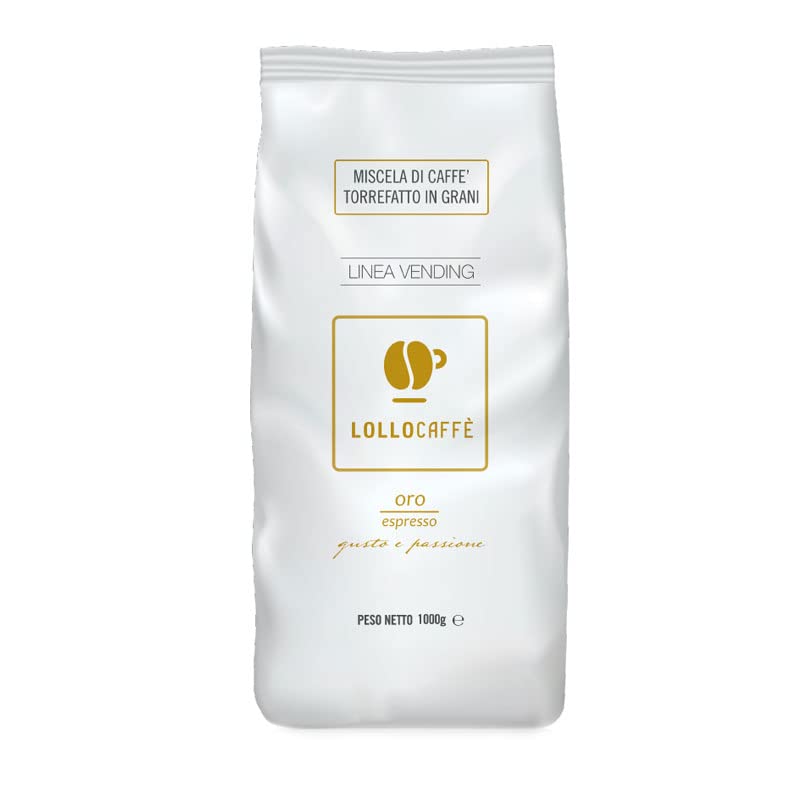 Granos de Café Mezcla ORO Lollo Caffè 1 kg