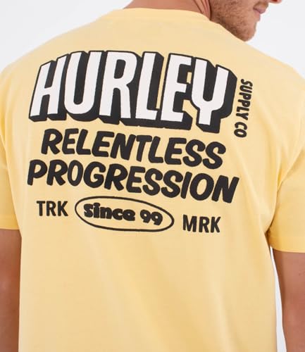 T-shirt Hurley Homme Pentaloco 99' imprimé graphique coupe ajustée