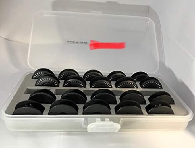 Sew-link New 7 Series Jumbo Bobbin Storage Case with 20pcs Bobbin for 7 Series