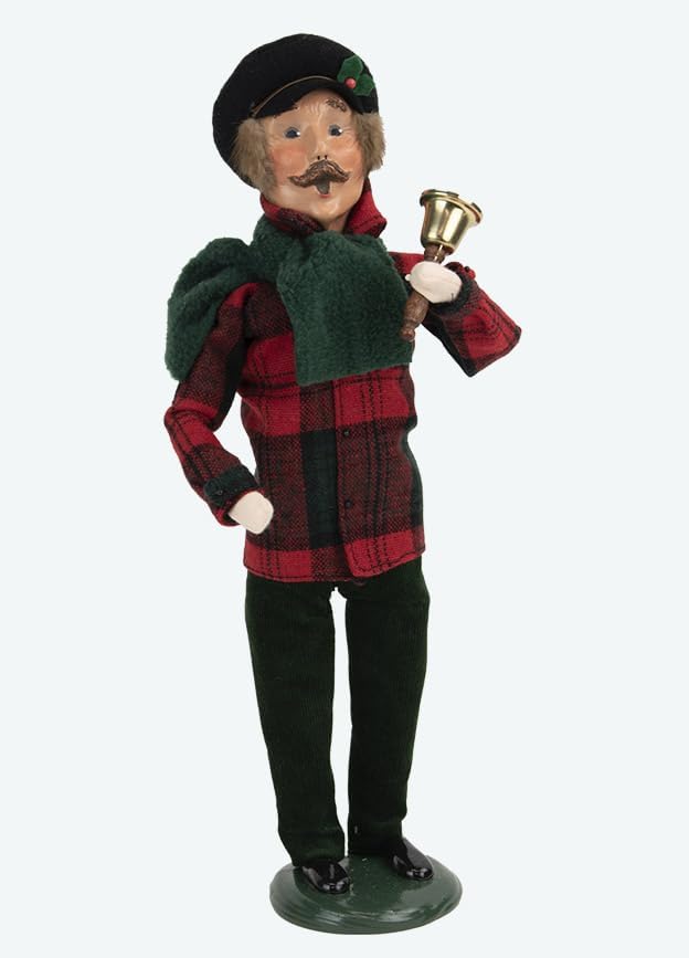 Byers' Choice Campbell Family Man Caroler 1242M from The Caroling Families Collection (New 2024)