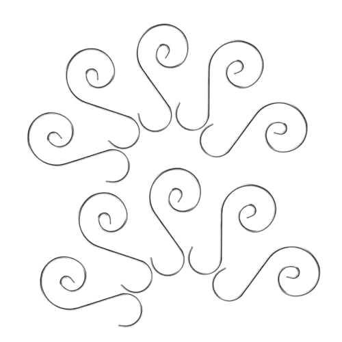 SOLUSTRE 20pcs s Hooks for Wreath Hangers Ornament Hooks for Home Decor Hanging Towels Clothes Plants and More for Front Door and Seasonal Displays