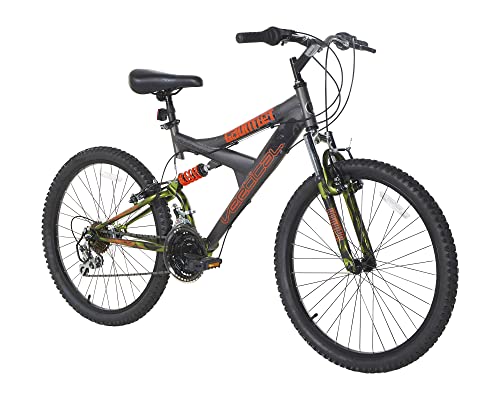 Dynacraft Vertical Gauntlet 24-Inch Mens Mountain Bike for Age 13-17 Years
