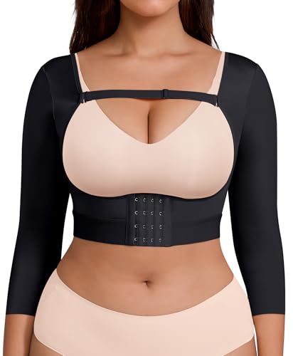 Image of FeelinGirl Upper Arm Shaper for Women Faja Post Surgery Slimming Compression Sleeves Arm Lipo Compression Garments