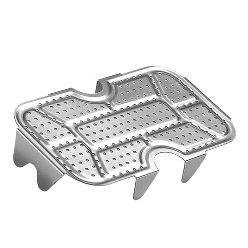 Soporte de cocción al vapor al aire libre, inserto de vapor para acampar - Bandeja de la lonchera de la parrilla de vapor,Bandeja de vapor de acero inoxidable, soporte de cocción de vapor, red infada