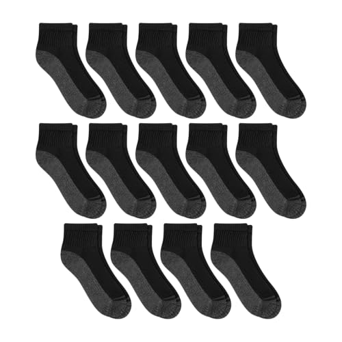 Image of Hanes Men's Socks, X-temp Cushioned Low Cut Socks, 12 & 14 Pair Packs