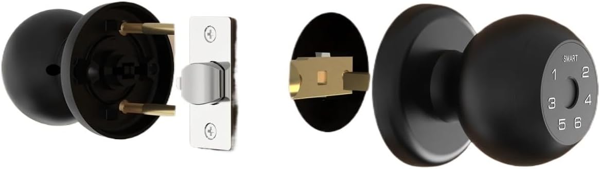 Viladepot Smart Lock Fingerprint Door Lock App Control Passcode Unlock Electronic Touchscreen Keypad Indoor