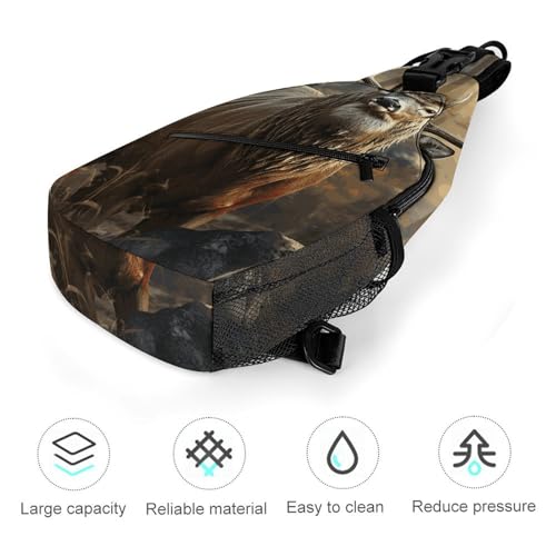 Bolso Sling para Caza con Bandolera 38x20 cm miniatura 5