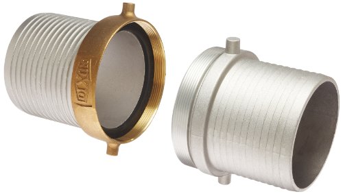 Buy 2 get 3 Dixon CAB600 Aluminum Hose Fitting, Complete King Short Suction Coupling Set with Brass Nut, 6" NPSM x 6" Hose ID Barbed Buy 2 get 3 Dixon CAB600 Aluminum Hose Fitting, Complete King Short Suction Coupling Set with Brass Nut, 6" NPSM x 6" Hose ID Barbed