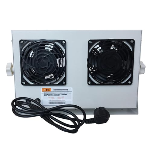 Ventilador Ionizador Antiestático de Escritorio Doble Cabezal miniatura 6