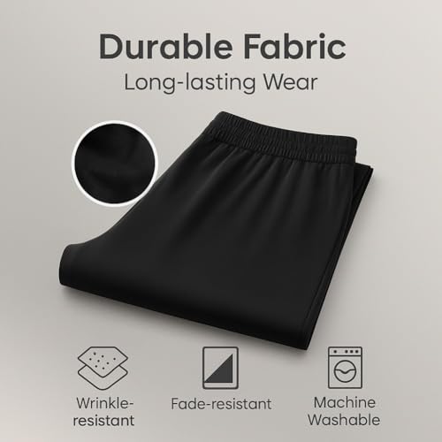 Nonmaze Airflexion Pants - Pull on Ice Silk Comfort Everyday Sweatpants for Men Women, Quick Dry & Breathable3