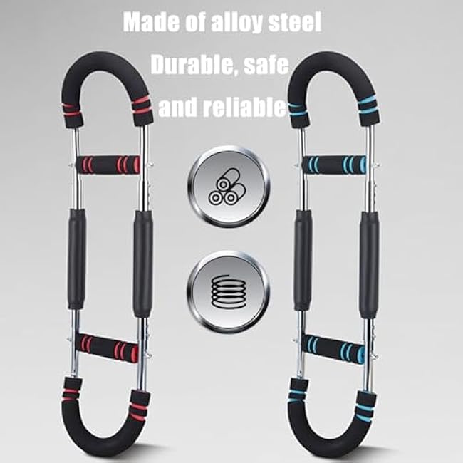 The MuscleMight Trainer, Mr Sculpt Gorilla Bar, 40-100lb Adjustable Twister Arm Trainer, Chest Arm Exercise Equipment for Men Women