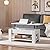 Yaheetech Lift Top Coffee Table w/Hidden Storage Compartment and Storage Shelf - Lift Tabletop for Living Room Reception Room, White
