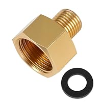 Gasflaschenadapter, 1 Stück LPG Gasadapter 1/2 R x 1/4 lks Anschlüsse für Gasherde Gasflaschenadapter Schnellkupplung für Gasflaschen Adapter Set