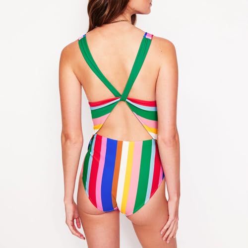Image of AARAM Stylish Premium Women's One Piece Swimsuit with Cover Ups Wrap Skirt Sarong Floral Print Monokini Tummy Control Swimwear, Printed Costume Women Beach Wear