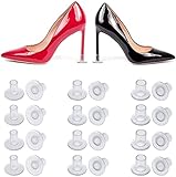 ☑【Reducir el ruido de chasquido】estos tapones de tacón alto hechos de goma flexible, que pueden reducir el ruido de chasquido y chasquido de los zapatos de tacón alto.
