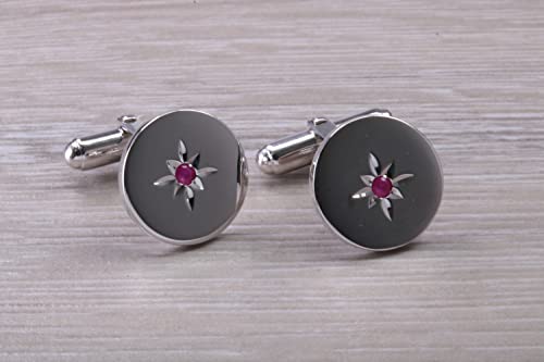 Ruby Set Zilveren Manchetknopen - Image 8