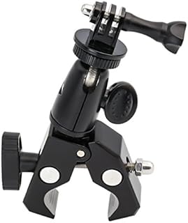Motorcycle Bike Handlebar Mount Camera 360 Degree Rotation for GoPro Hero 9/8/7/6/5/4/3+/3/2/1