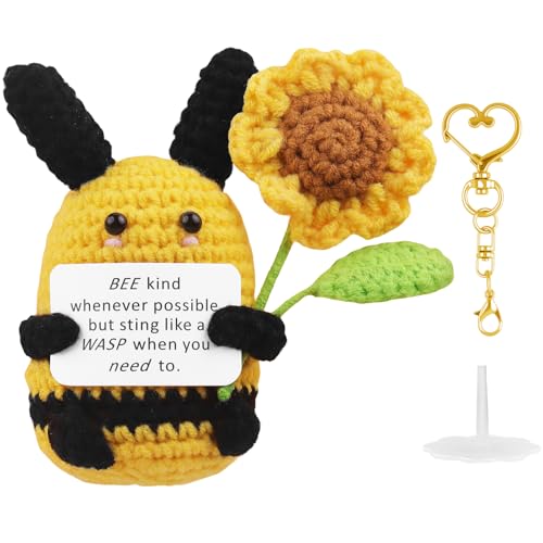 IncreDecor Emotional Support Bee Crochet