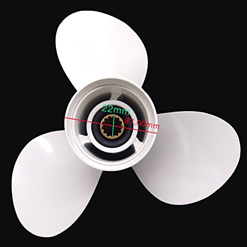 Outboard 11 5/8x11-G 69W-45947-00 Propeller for Yamaha 40HP-60HP 11.625x11" by SouthMarine - Image 3