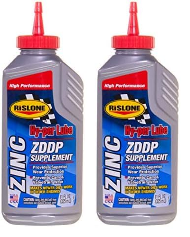 Rislone Hy-per Lube Zinc ZDDP Supplement - 11 oz. (Pack of 2)