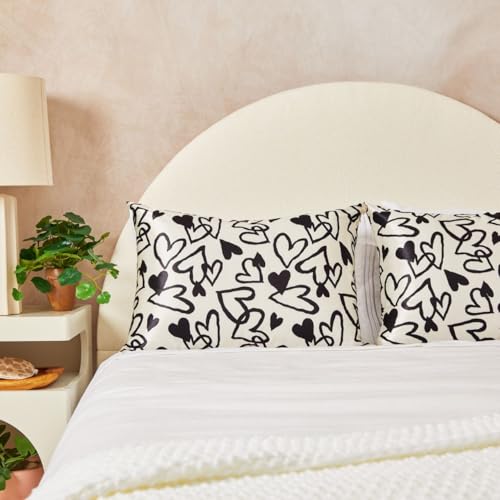 Kitsch 64440 Satin Pillowcase With Zipper For Hair & Skin, Softer Than Silk Pillow Cases Queen, Smooth Pillow Covers, Machine Washable, Wrinkle-Free, Cooling Satin Pillow Cases Standard Size 19 Inchx26 Inch thumb #6