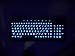 iMBAPrice Large Font Print USB LED Backlit Keyboard, Orange and Blue (IMBA-LOB-BKB)