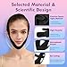 Face Slimming Strap, Double Chin Reducer Band, Graphene V-Line Mask Chin Up Mask V Shaped Face Mask Chin strap for sleeping, V-Line Lifting Mask for Women, Black,Medium