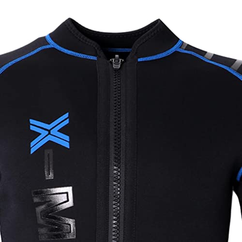 Chaqueta de neopreno para hombre 3MM, manga larga, cremallera completa, talla 3XL miniatura 3