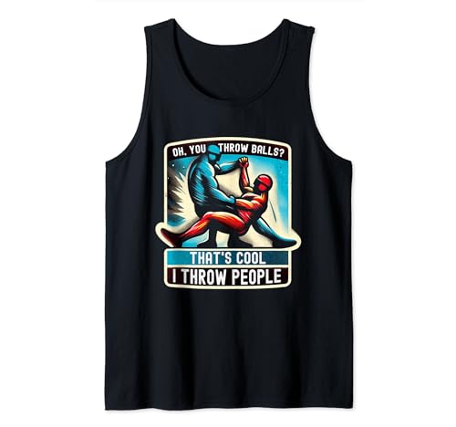 Lucha Libre Divertido Tú Lanzas Bolas Eso Es Genial, Lanzar Camiseta sin Mangas