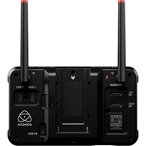 Atomos Zato Connect 5.2" Network-Connected Video Monitor Bundle With 64Gb Memory Card, Li-Ion Battery Pack, And Ac/Dc Charger #TOP4
