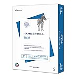 Hammermill Printer Paper, Tidal 20 lb Copy Paper, 8.5 x 11-1 Ream (500 Sheets) - 92 Bright, Made in...