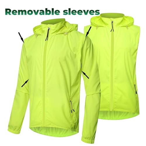 Chaqueta impermeable para ciclismo para hombre miniatura 5