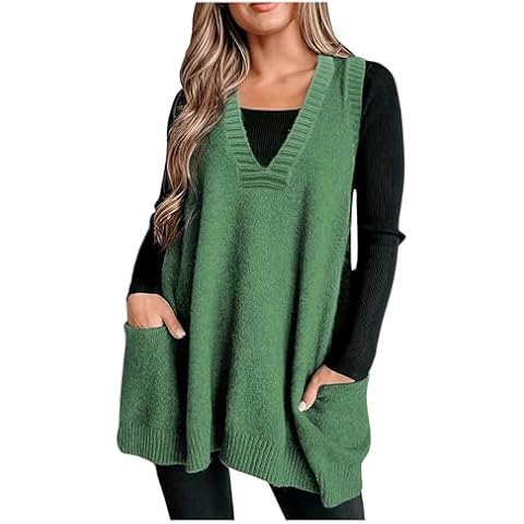 SOLY HUX Plus Size Sweater Vest Cover
