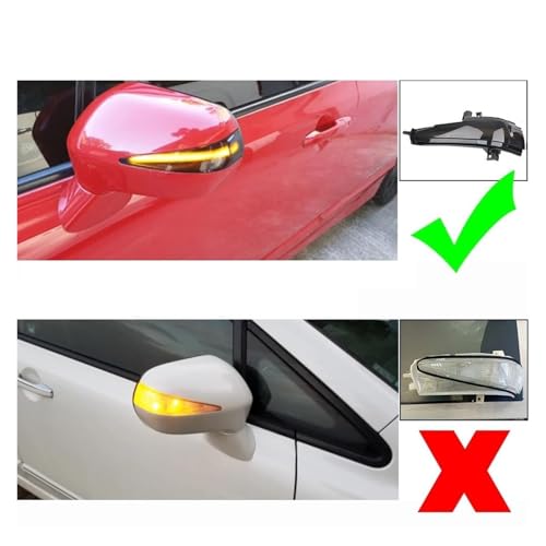 Intermitente Retrovisor Civic Mk8 Sedan FD1 FD2 FD3 LED Dinámico 4